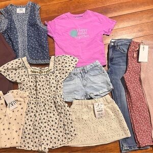 Zara girl 4-6t bundle